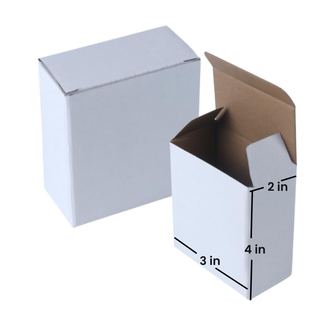 DCGPAC White Tuck In Small Flat Box, 3 Ply Corrugated Packaging & Shipping Multipurpose Small Items Packing Boxes (4x3x2 inches) Pack of 200pcs (B09HQQ988L) Amazon Price History, Amazon Price Tracker