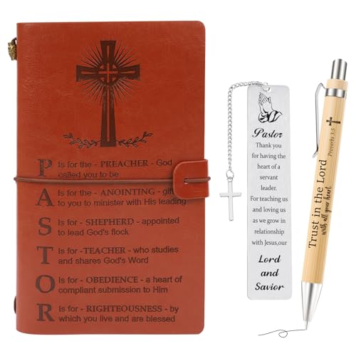 Shejdgart Pastor Appreciation Gifts for Men, Bible Verse Theme Faux