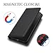 ShouBao Compatible with Oppo Reno 14 5G Case Cover,Compatible with Oppo Reno14 5G Flip PU Leather Magnetic Protective Leather Case Black