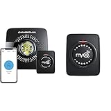 MyQ Smart Garage Door Opener Chamberlain MYQ-G0301 & Chamberlain Group myQ Smart Garage Hub Add-on Door Sensor MYQ-G0302 (Works with MYQ-G0301 and 821LMB Only)