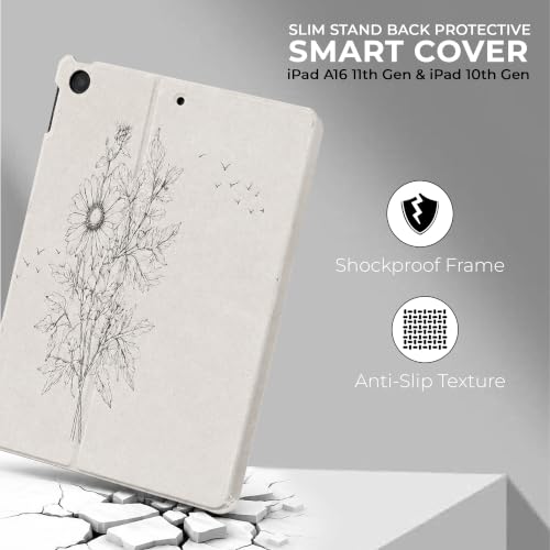 Image of MOCA [Flexible Back] Case for 10.2 inch iPad 9th 8th 7th Generation 10.2 inch iPads 2021 2020 2019 Launch A2603 A2604 A2605 A2270 A2428 A2429 A2430 A2197 A2198 A2200 Flip Cover