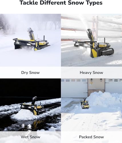 Electric Snow Thrower Cordless Battery