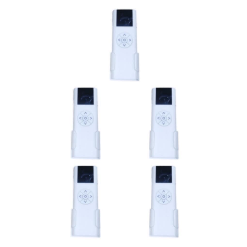 IOIUSKKU 5 Ensemble de Télécommande sans Fil Pratique et conviviale, télécommande Universelle en Plastique pour Rouleau électrique Compact AC114-01 1 Commande, AC114-01 1 Commande 5Ensemble