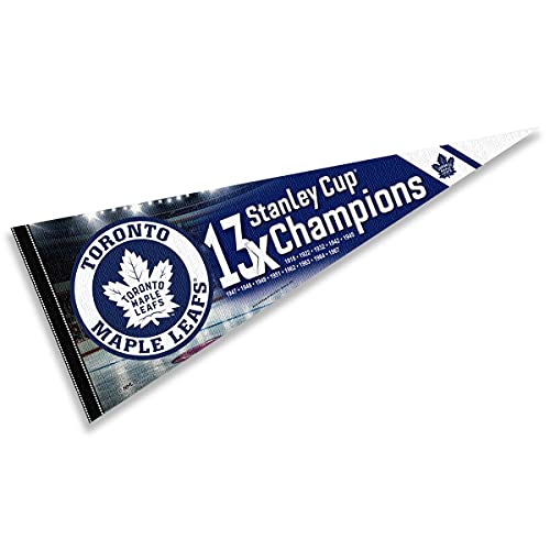 Fanion Toronto Maple Leafs 13 Cup WinCraft drapeau de collection