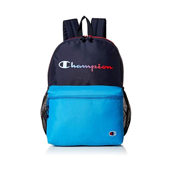 Champion-Youthquake-Backpack-NavyTurquoise-Youth-Size Champion Youthquake Backpack, Navy/Turquoise, Youth Size