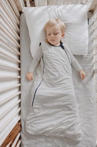 Image of GUNAMUNA gunamuna Unisex Baby, Toddler Wearable Blanket, Sleeping Bag Bamboo Rayon, Sleep Sack with Diaper Zipper, 1.0 TOG