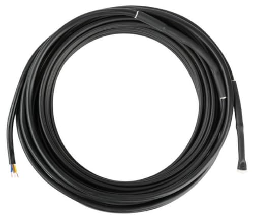 Frostschutz eisfrei schneefrei Heizkabel Heizband 30 W/m 6-155 m frostfrei für Dachrinne Wasser Regen Rohr Photovoltaik Tränke Wasserbehälter, Länge:6.00m