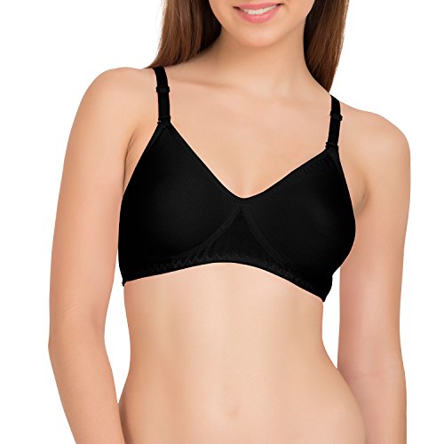 Image of Tweens - Non Padded Cotton Rich Bra - Concealer Side Shaper - Cotton Rich Fabric - Full Coverage, Multiway Straps, Wirefree, Seamless T-Shirt Bra