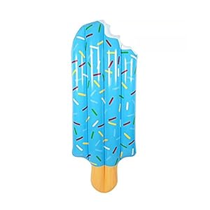 LANZHI Opblaasbare drijvende rij ijs vorm volwassenen kinderen zwembad speelgoed drijvend bed voor zomer party strand…