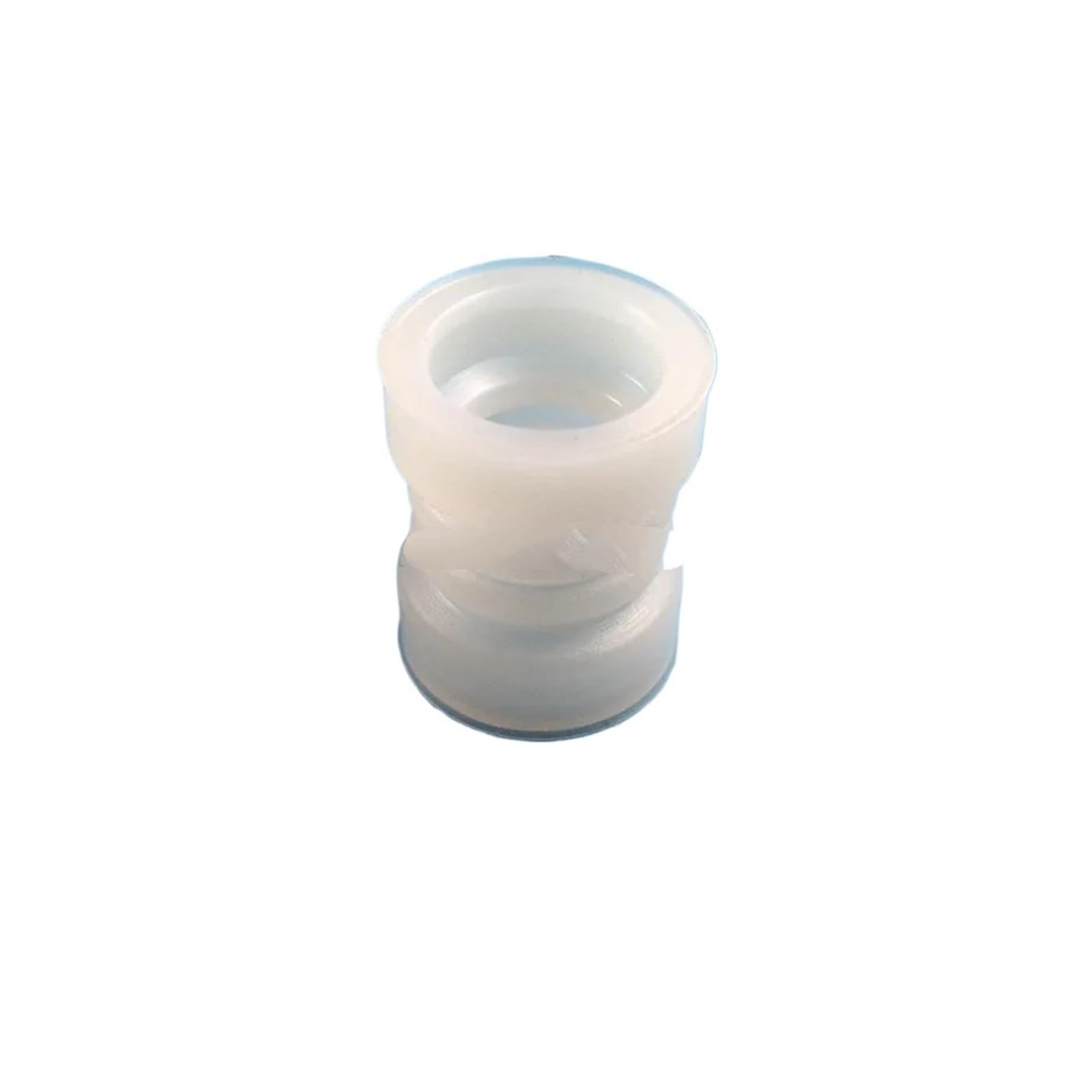 Grand manchon d'étanchéité ondulé 44mm blanc pour axe de machine à glace soft