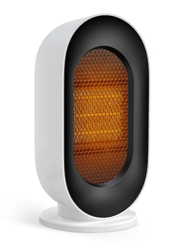 LAOGOT セラミックヒーター 小型 400W/600W 足元ヒーター 速暖 電気ストーブ...