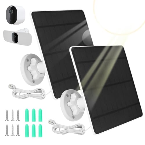 Solarpanel für Arlo Pro 3/Pro 4/Pro 5S/Ultra/Ultra2/Pro 3 Floodlight