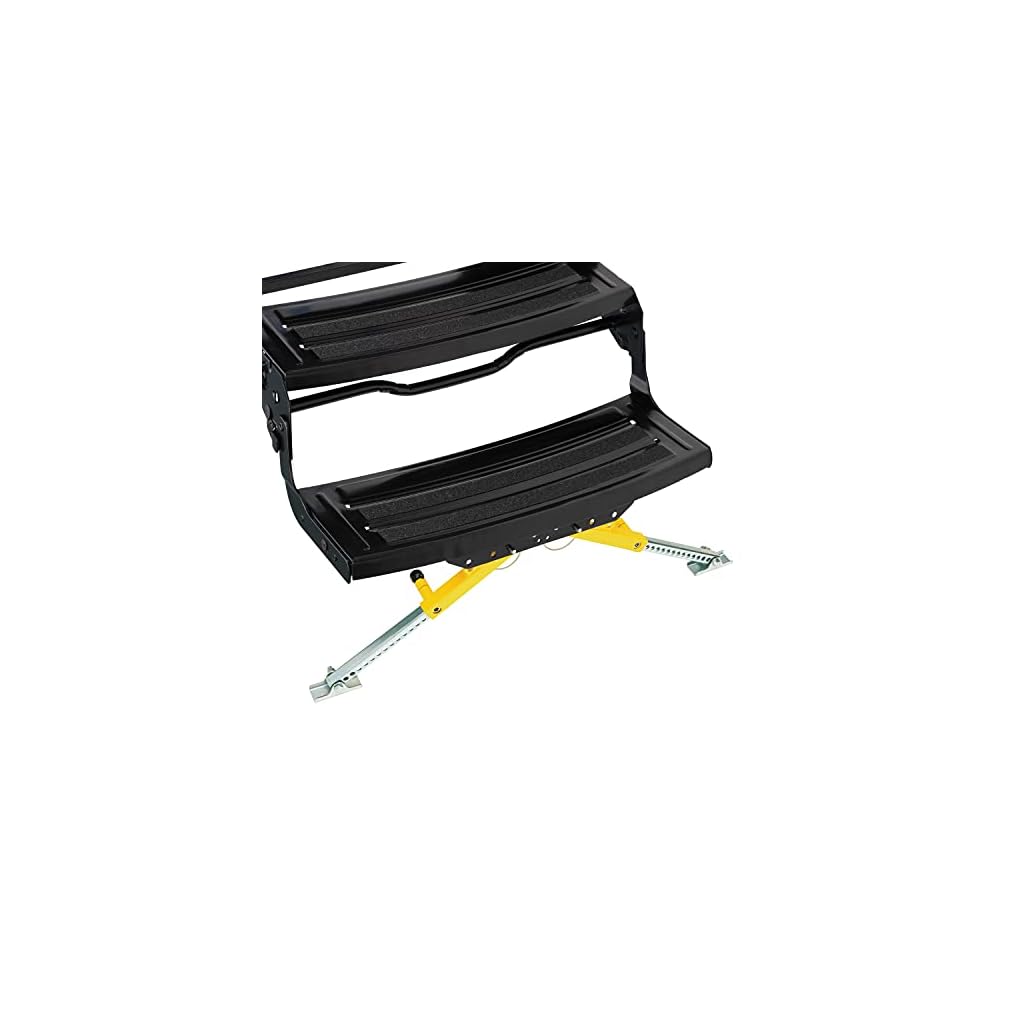 Lippert Solid Stance RV Step Stabilizer Kit for 5th Wheels, Travel Trailers and Motorhomes