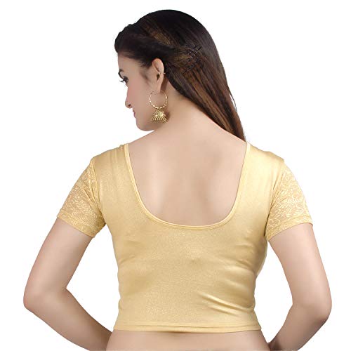 Chandrakala Readymade Blouses for Women Sarees,Stretchable (B102-P)3