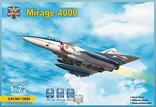 Maquette Mirage 4000 ModelSvit 1/72 collection aéronautique haut de gamme