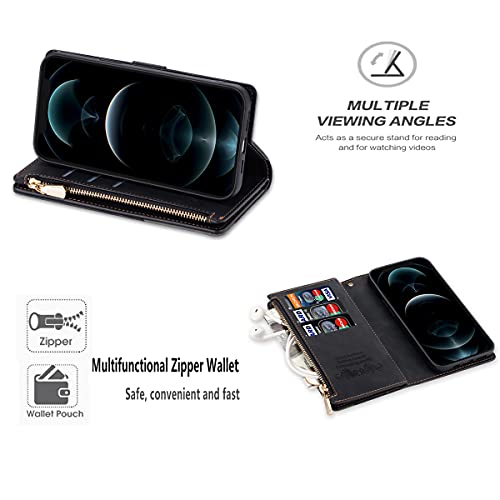 UEEBAI Wallet Case for iPhone 14 6.1 inch - Image 4