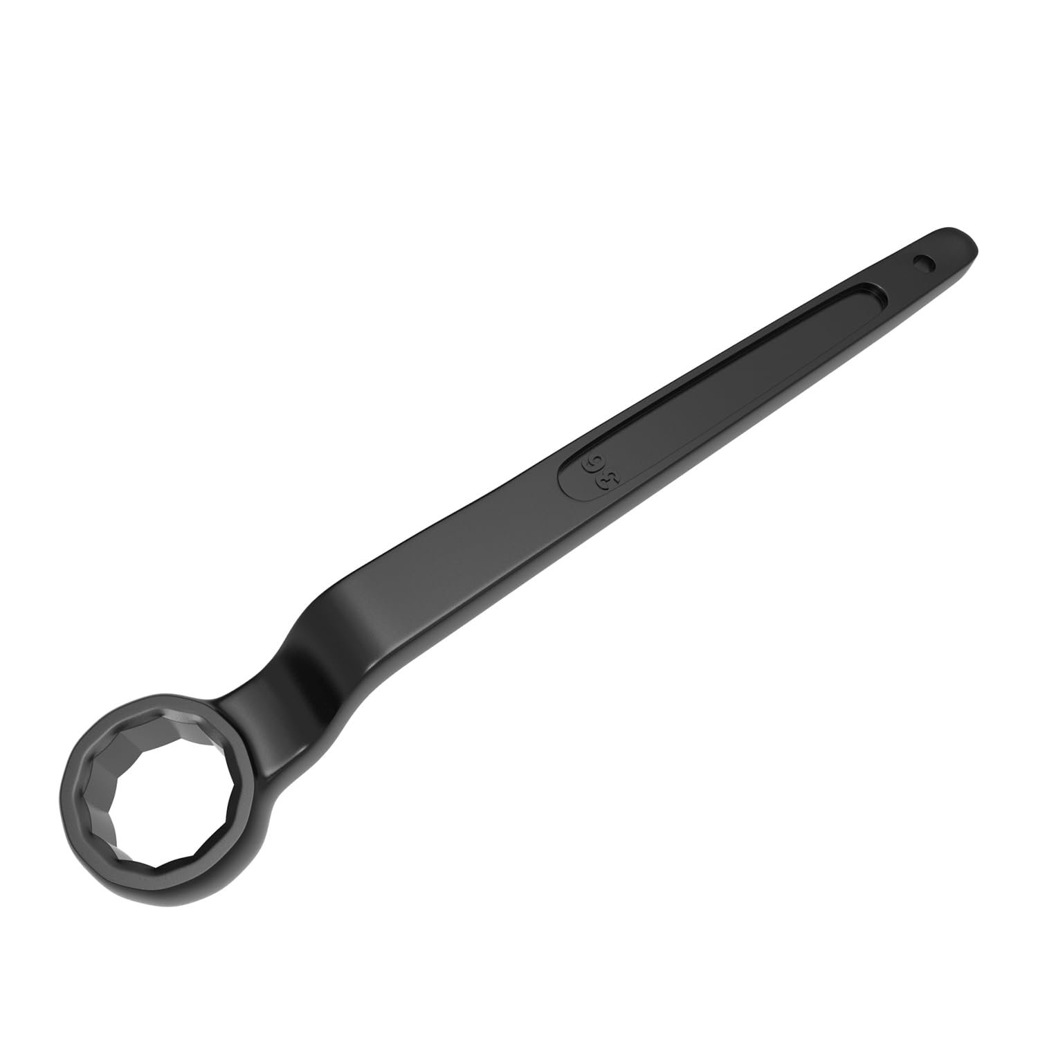 Aopin 36mm Single-Ended Box Wrench, Rear Axle Torque Wrench, High-Strength Steel Single-Ended Wrench Hand Tool,1 Pcs…, Ring Type