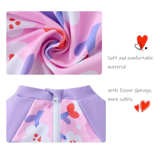 Image of UMELOK Baby Girl Swimsuit Infant UPF 50+ Bathing Suit Size Months