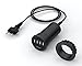 Simpeak Cargador USB, Cargador Escritorio USB PowerPort 4 (30W 4 Puertos Cargador...