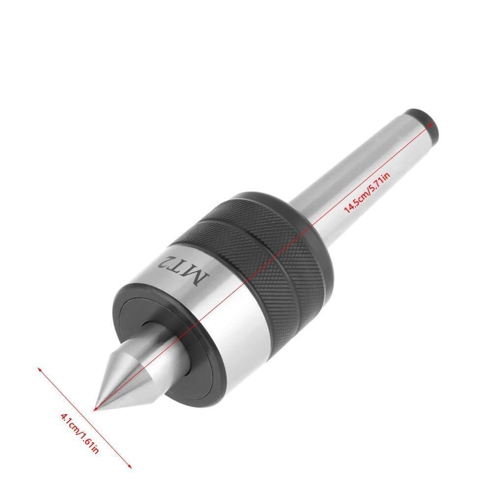 Punto giratorio MT2, precisión 0,005 mm, 5000 RPM para torno de madera