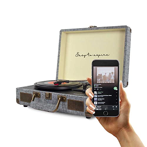 PRIXTON VC400 – Platine Vinyle Vintage – Tourne Disque Vinyle – Lecteur de Musique Via Bluetooth et USB – 2 Haut… - Les Beatles, Paul McCartney, John Lennon, RIngo Starr, George Harrison PRIXTON VC400 - Platine Vinyle Vintage - Tourne Disque Vinyle - Lecteur de Musique Via Bluetooth et USB - 2 Haut… – Image 5