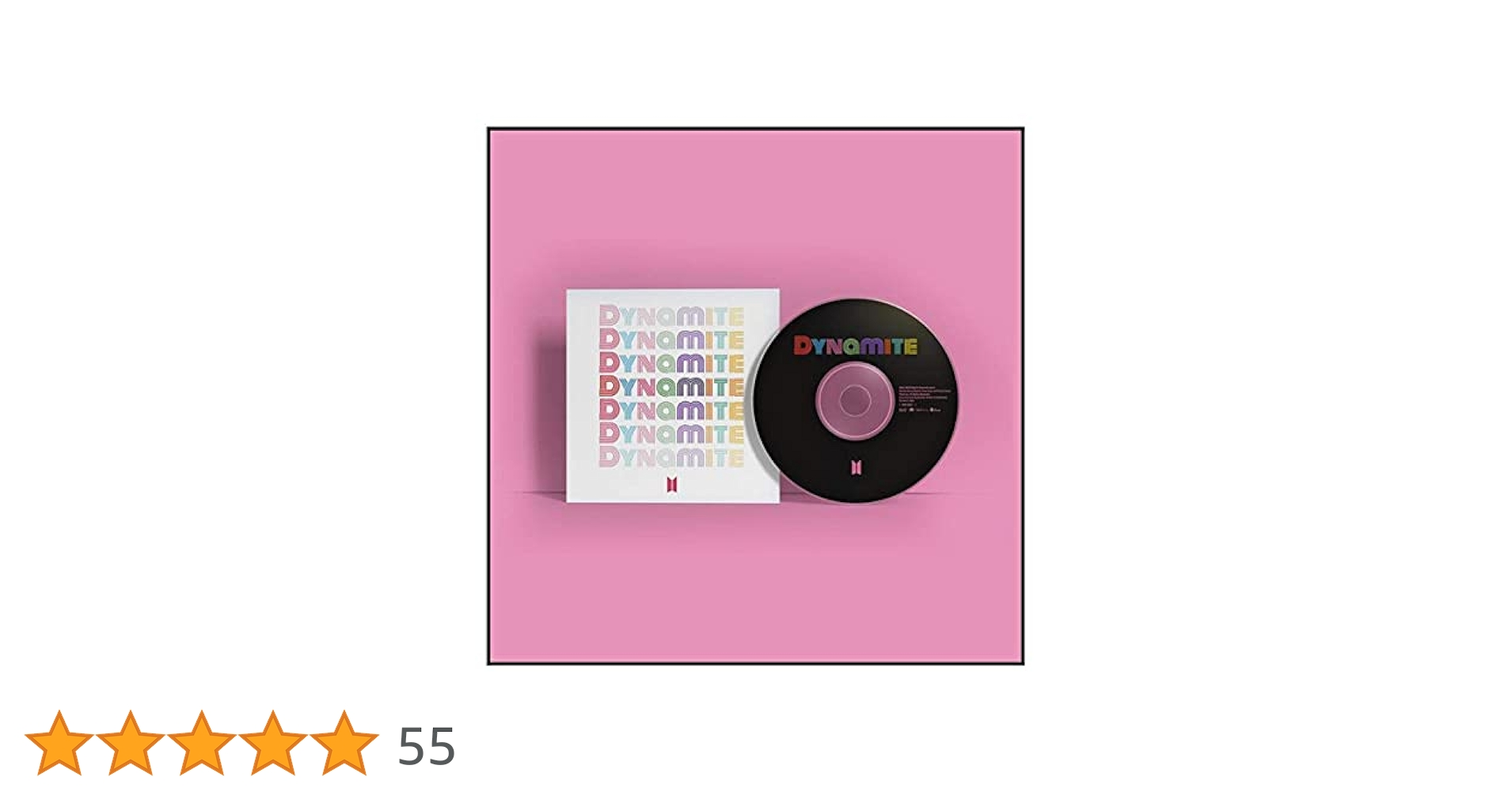 BTS Dynamite CD 海外限定版 BTS – Dynamite – CD (Single, Limited Edition), 2020