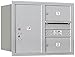 Salsbury Industries 3706D-02ARP 4C Horizontal Mailbox, Aluminum