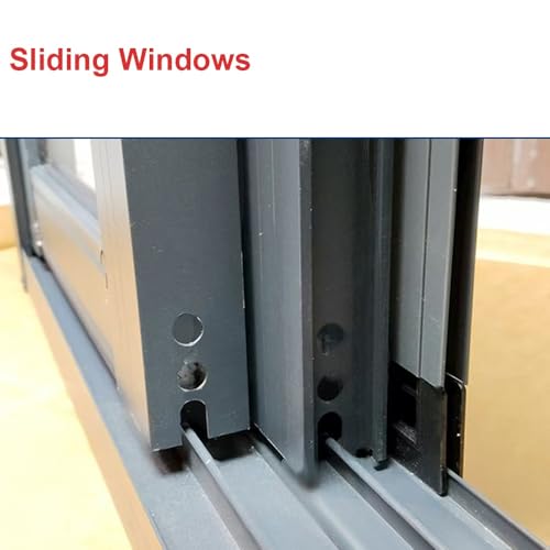 Ventanas móviles resistentes con pantalla de aluminio para sótanos y cabañas 5