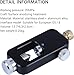 BigKing Diving Tank Refill Adapter, Portable Aluminium Alloy Diving Oxygen Cylinder Refill Adapter Scuba Fill Station Support to Refill Tank Directly from a Larger Air Bottle