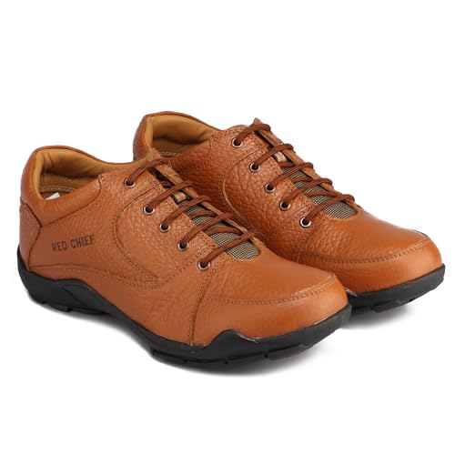 Image of Red Chief Nubuck Leather Casual Derby Shoes for Men | RC3429
