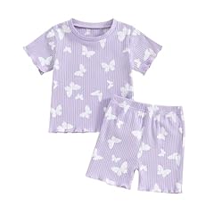 Ruffle Butterfly Set-purple