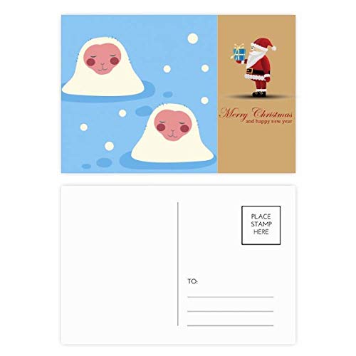 Cartes postales de voyage japonaises Pere Noel pour rompre la monotonie des voeux