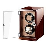Se adapta a la mayoría de los relojes: no importa el tamaño pequeño de la mujer o el reloj de gran tamaño de los hombres, la caja de enrollador automático del reloj mecánico es capaz de sostenerla.Una ventana amplia puede mostrar su muñeca, mientras tanto, evite el polvo y la humedad como vitrina de almacenamiento.