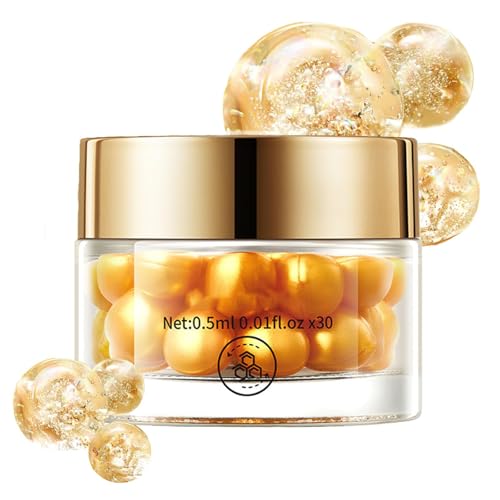 Collagen Capsules Serum, Nourishing Anti Aging Night Essence for ...