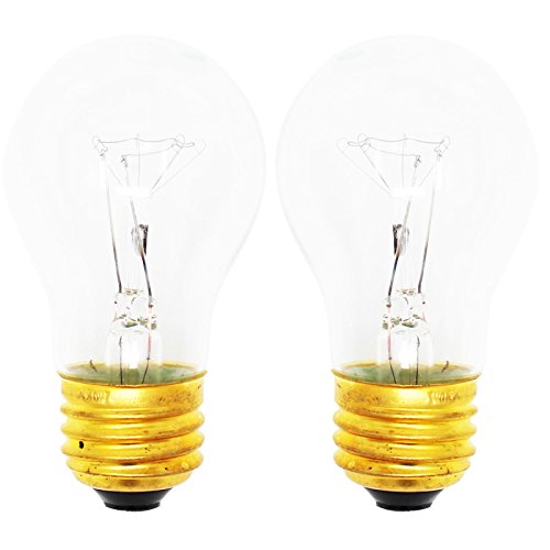 2-Pack Replacement Light Bulb for Magic Chef CTB1722GRW - Compatible Magic Chef 8009 Light Bulb