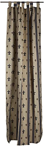 Martina Home Cortina Trabillas ALPUJARREÑA Flor DE LYS 140 X 260 CM - Unico