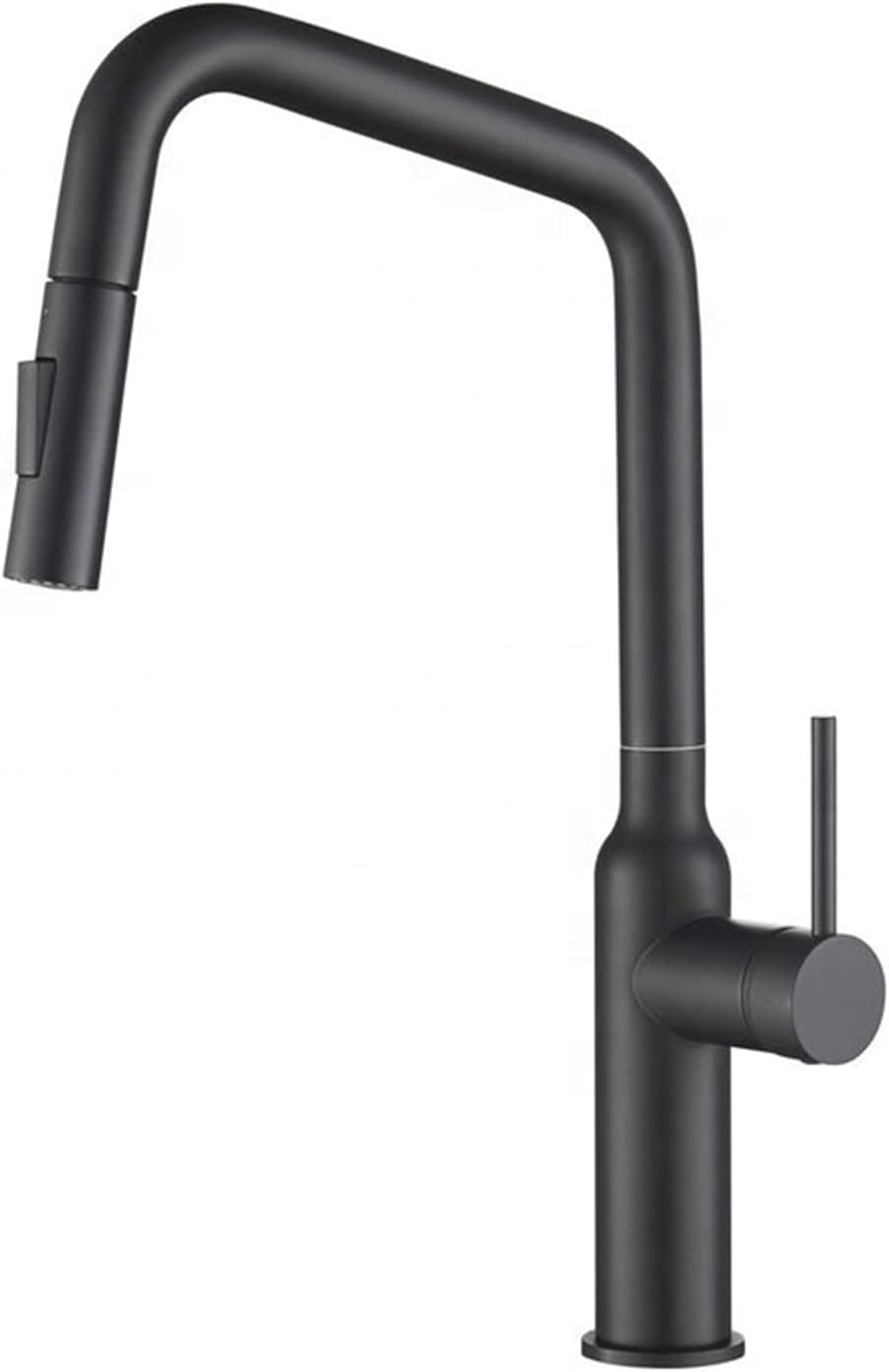 Single Handle Kitchen Sink Faucet Matt Black Kitchen Faucet