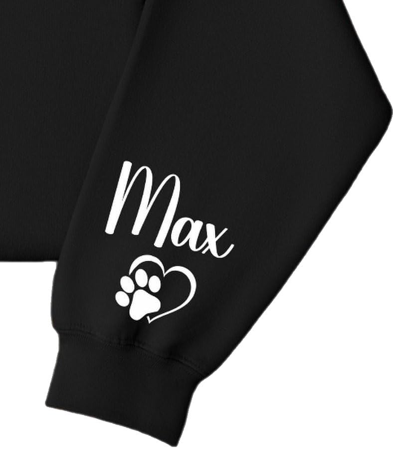 Custom Dog Mom Shirt, Dog Mom Sweatshirt, Dog Mama Sweater, Gift for Dog Mom, Funny Dog Mom Pullover2