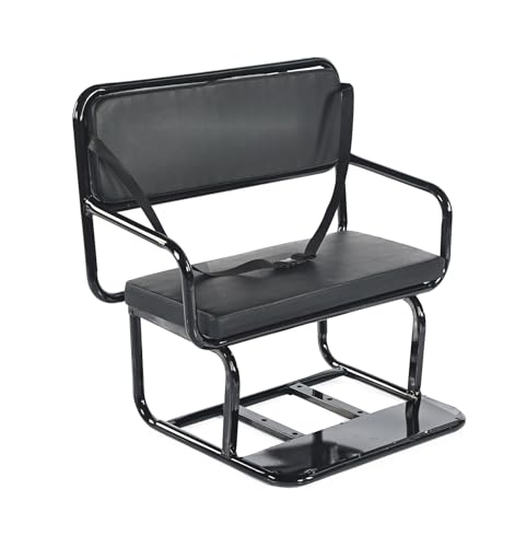 VHCLYBJU 24 Zoll Dreirad für Erwachsene, 7-Gang mit Kindersitz/Hinterradkorb, maximale Belastung 550 Pfund, 3-Rad-Fahrräder für Damen/Senioren, Picknick, Training, Einkaufen (Black seat)