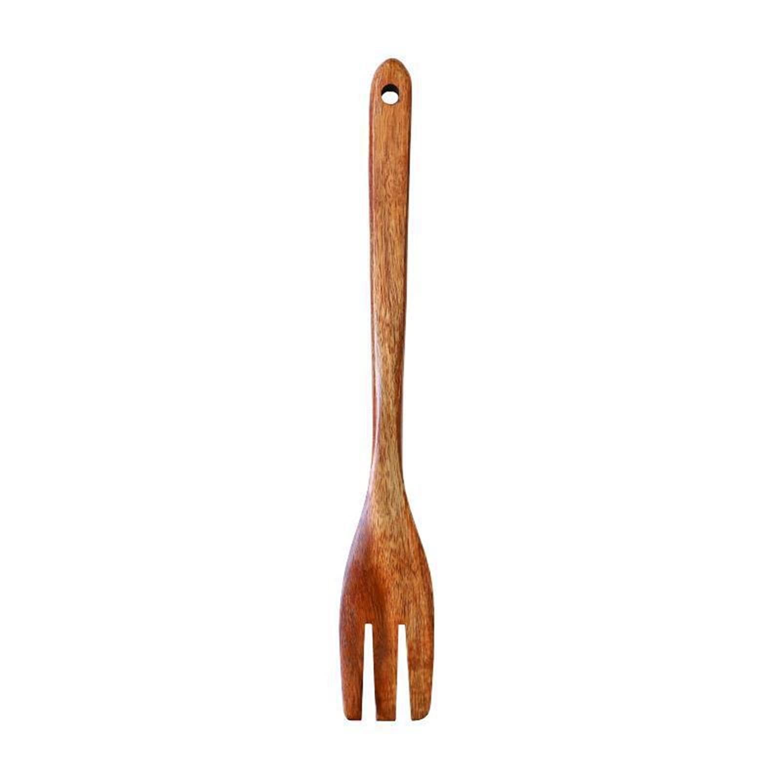 JINGYAN Fourches Fork Portable Salad Mixing Cooking Fruit Forks Dinner Tableware Kitchen Accessories