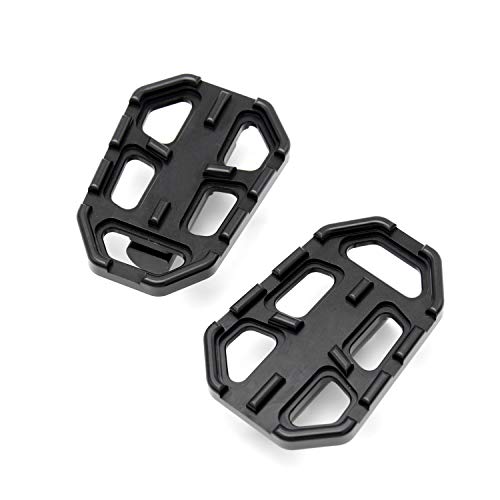 Yorten Pegadores de pé para motocicleta Tarugo largo pedais largos Pedais de descanso compatíveis co