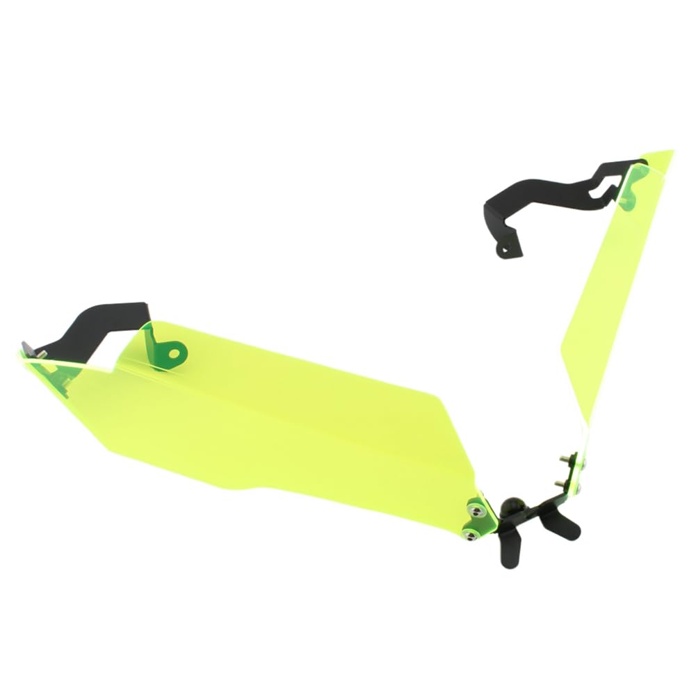 Bacar 1 Pc Acrylic and stainless steel bracket Guard Protector Front Headlight Grille Green for Ducati Multistrada 1200 2015-2017