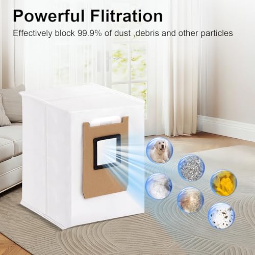 Image of Dust Bags Compatible with Eufy E28 OMNI, E25 OMNI, C28 OMNI Robot Vacuum - Large Capacity Vacuum Bags Replacement Parts Accessories Kit Effective Filtration Disposable Bag (12 Pack)