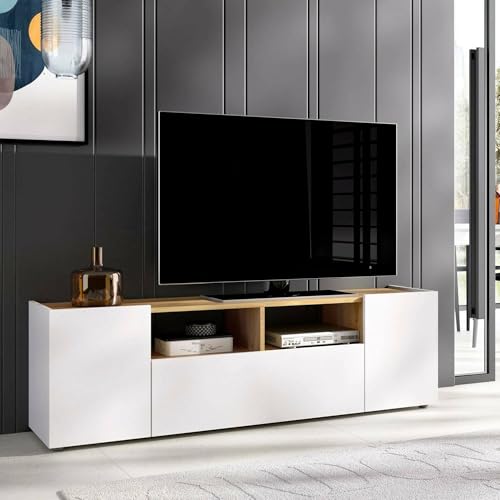 QUALITÀ E DESIGN - Articolo d'arredamento dal design moderno ed elegante, perfetto per arredare un ambiente contemporaneo e luminoso - Ideale per chi cerca funzionalità e soluzioni salvaspazio, questo prodotto è perfetto per case e appartamenti di ogni dimensione - Garanzia di due anni dalla data di acquisto