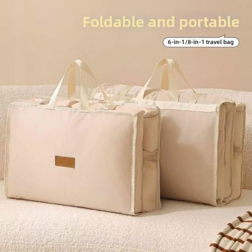 Cubes d'emballage pliables imperméables pour optimiser votre valise