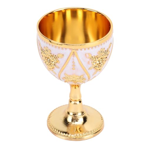 Copo de Vinho de Liga de Zinco, Cálice de Vinho de Liga Requintado Decorativo Elegante Portátil de p