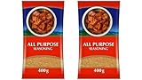 All Purpose Seasoning 2 x 400g, Finely ground spice powder dissolves easily and distributes evenly throughout marinades and dishes for consistent flavouring