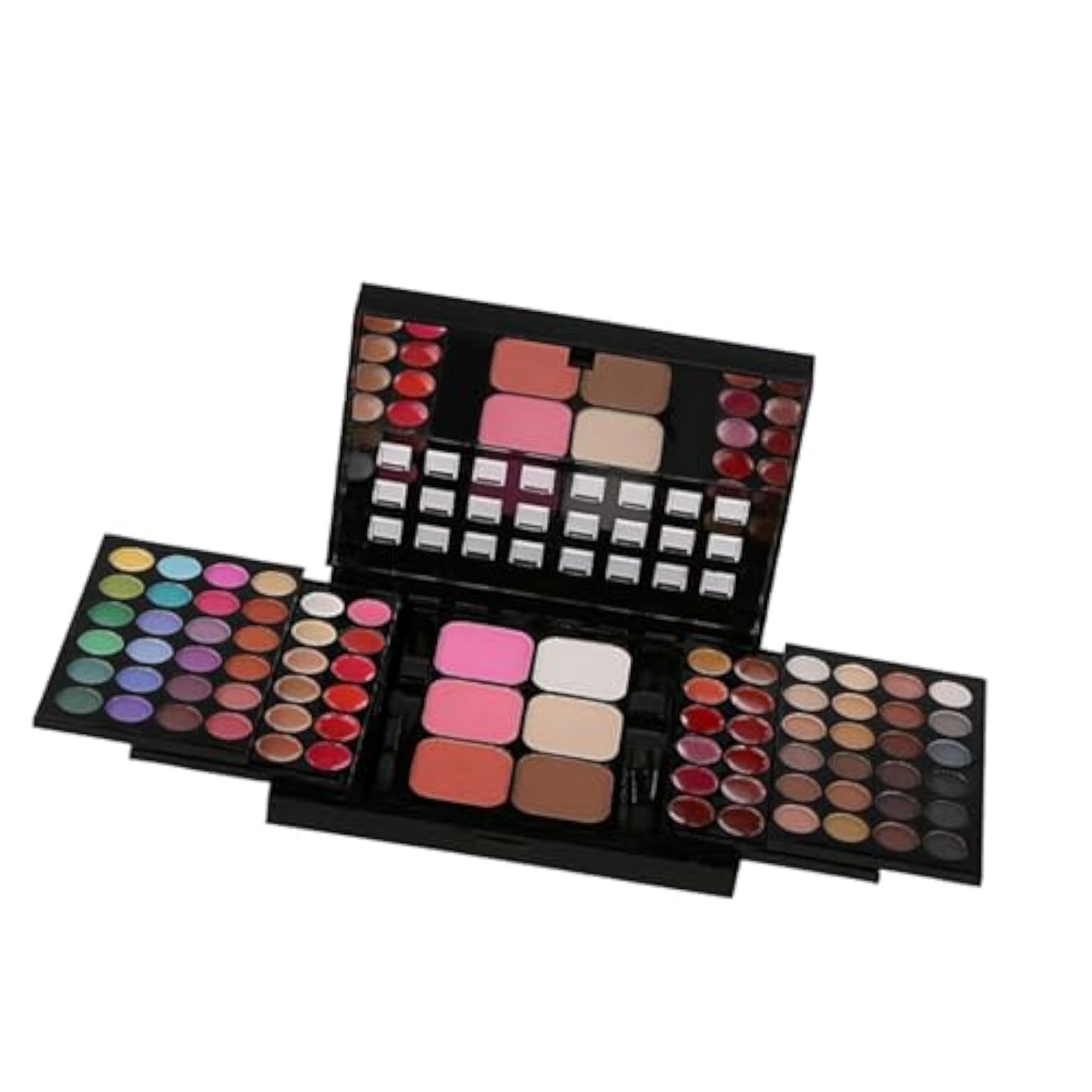 Cosmetic Makeup Palette Set with Aluminum Makeup Case for Professionals