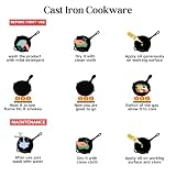 Vinod Legacy Cast Iron Kadai with Glass Lid — view 7