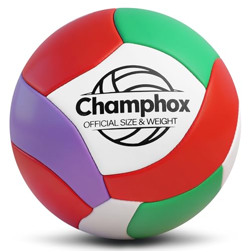 Champhox Soft Volleyball Ball Size 5 for Teen Youth Girls